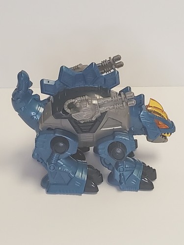 Hap-P-Kid M.A.R.S. Dinoforce Cybotronix luci e suoni dinosauro blu *funzionanti* - Foto 2 di 3