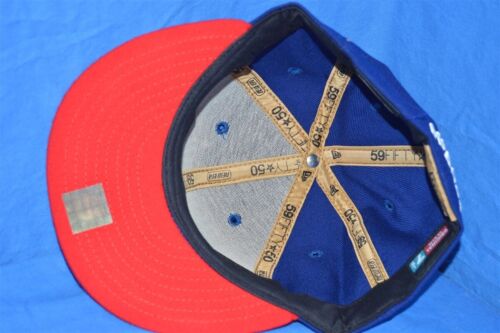 NUEVO MCADOO DETROIT PISTONES BALONCESTO ROJO AZUL NUEVA ERA 5950 GORRA AJUSTADA SOMBRERO 1/8 - Imagen 3 de 3