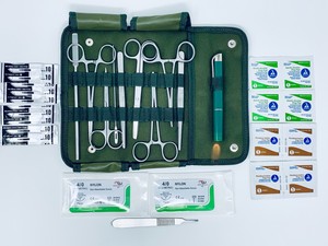 New-USGI-Army-Suture-amp-Scalpel-Kit-Surgical-Instruments-Military-First-Aid