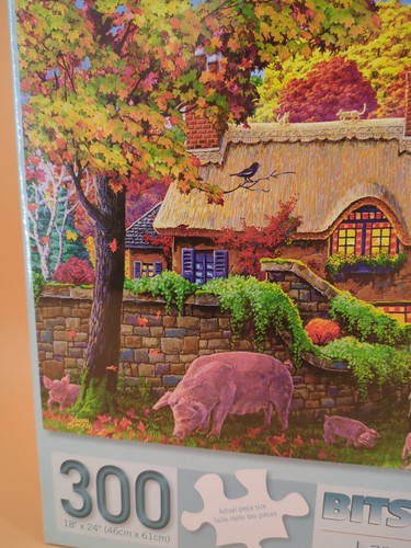 NEW Bits and Pieces 300 Large Piece Puzzle AUTUMN TRANQUILITY 18" x 24" #41426 - Picture 4 of 5