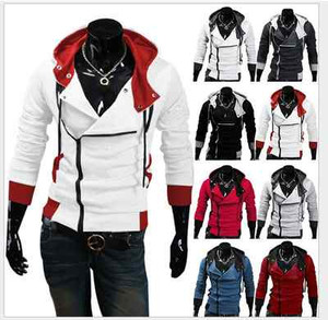Men/'s Stylish Creed Hoodie Coat Cosplay For Assassins Jacket Costume Coat Lot