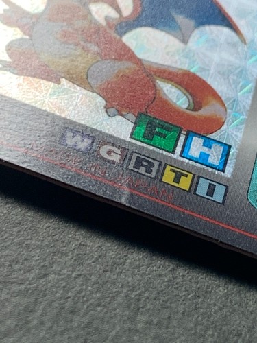 Pokemon Scratch Card Charizard NO.6 TOMY 1997 Pokémon Japanese Holo Rare Poor ② - Picture 5 of 12
