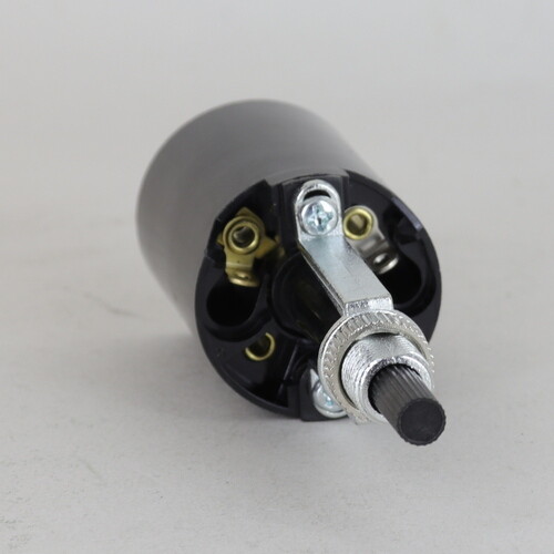  On/Off Phenolic Rotary Switch Long Bottom Turn Socket E26 NEW ZE-307G - Picture 2 of 4