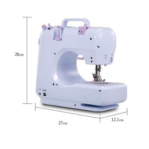 Electric Sewing Machine Portable Mini 12 Stitches Pedal Household for Beginner - Picture 15 of 16