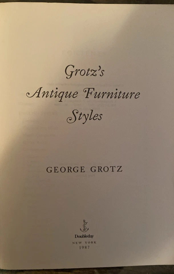 Antique Furniture Periods Styles Types American English French / Scholarly Book - Image 3 of 4