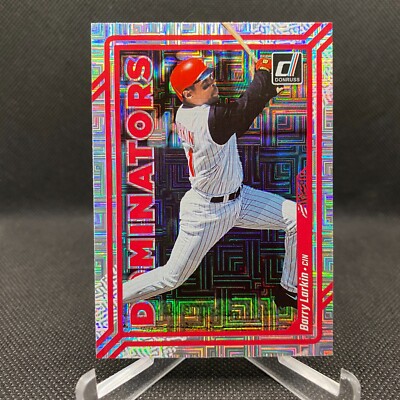 2023 Donruss Dominators Vector #D6 Barry Larkin MLB Cincinnati Reds