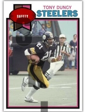 1979 STCC Topps #21 Tony Dungy Pittsburgh Steelers Custom HOF