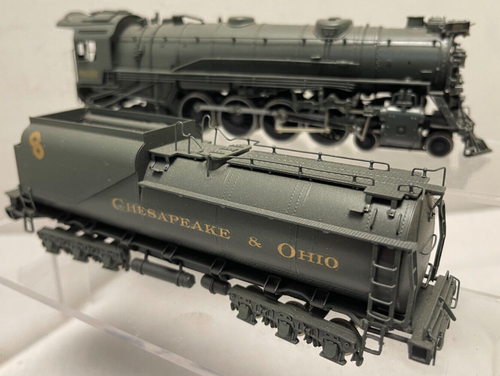 GEM Brass HO Scale C&O Mountain Class J2 4-8-2  Steam Loco - DOES NOT RUN - Picture 2 of 10