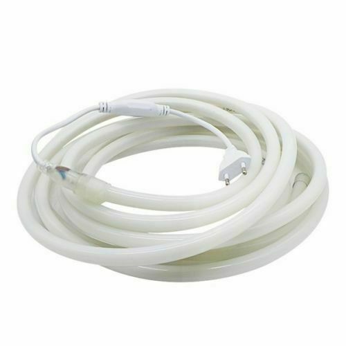 10pcs Power Cord Connector Line for W0.6" 360° Round LED Neon Rope Light Strip - Picture 9 of 10