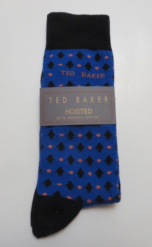Ted Baker London Men's Organic Geo Dress Socks One Size 3 Pack or 1 Pack - Picture 105 of 224