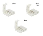 2 Connector LED Strip 10mm 8mm 5050 3528 RGB Close Coil Join Connect