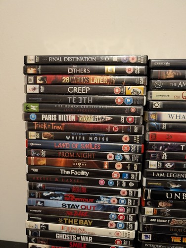 Large Horror Thriller DVD Bundle Job Lot Collection Over 70+ - Foto 5 di 7