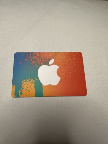 Apple iTunes Gift Card $25 MAILED ONLY Unused - Picture 1 of 2