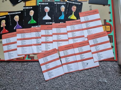 Cluedo Vintage Board Game Complete With Some Score Sheets But No Dice - Picture 4 of 8