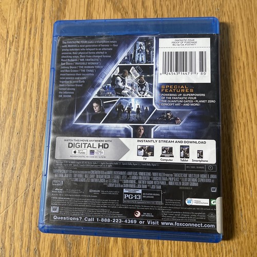 Fantastic Four Blu-ray Marvel Ex Library Special Features - Picture 3 of 7