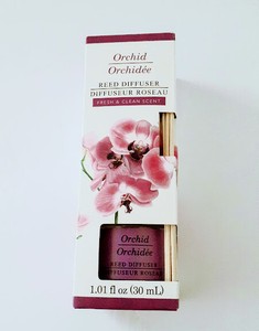 Reed-Diffuser-Orchid-Scented-1-01-FL-OZ-With-Reeds-Fresh-amp-Clean-NEW