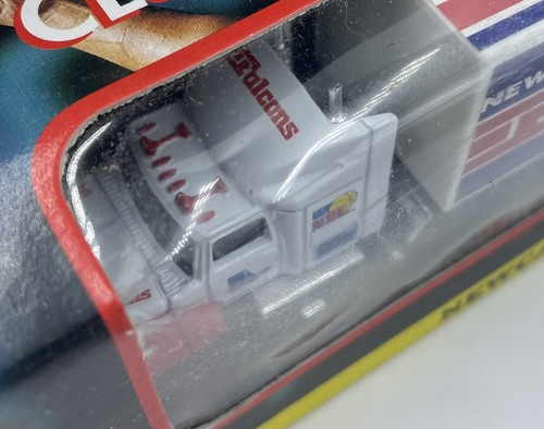 MATCHBOX CONVOY TRUCK 1996 NEWCASTLE FALCONS NBL BASKETBALL FORD AEROMAX SEMI - Foto 7 di 8