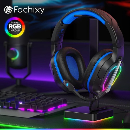 Fachixy?2024 New?FC200 Gaming Headset for PS4/PS5/PC/Xbox/Nintendo Switch, PS4 - Picture 6 of 6