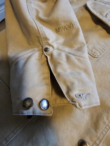 🚨🔥VINTAGE CARHARTT LOCAL 324 UNION CANVAS JACKE SIZE LARGE RARE - Bild 9 von 24