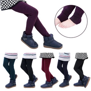 Winter-Kids-Baby-Girls-Fleece-Bottoms-Leggings-Warm-Thick-Lined-Pants-Trousers