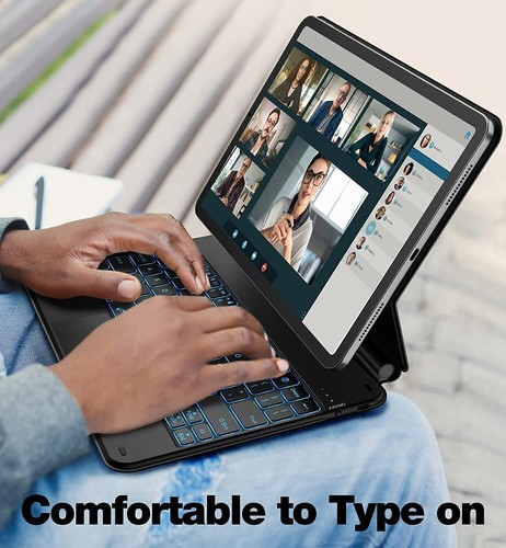 Magic Touchpaad Keyboard for Apple 11" iPad Pro 1st, 2nd, 3rd, 4th Gen&Air 4/5th - Picture 9 of 29
