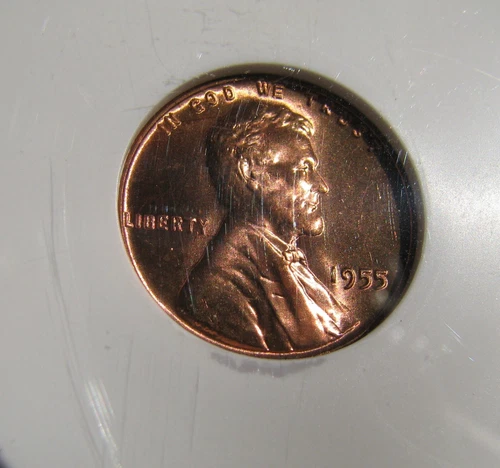 1955 P,D,S Lincoln cent set NGC MS 66 RD NGC list $182.00