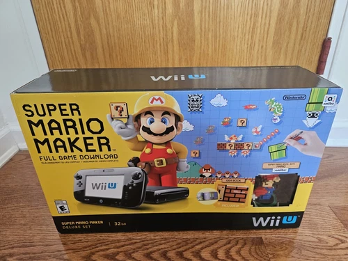 Nintendo Wii U Super Mario Maker 32GB Black Handheld System