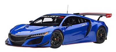 1/18 ホンダ NSX GT3 2018(ハイパー・ブルー) 完成品 ミニカー(81896) AUTOart(オートアート) AUTOart 1/18 Honda NSX GT3 2018 Hyper Blau Fertig Produkt