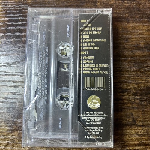 Detroit's Most Wanted Bow The F*** Down Rap Cassette Tape Brand New and Sealed - Picture 2 of 7