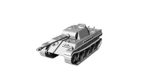 Panther. ALE.WWII.Compatible con: Bolt Action y Chain of Command, etc - Imagen 3 de 5