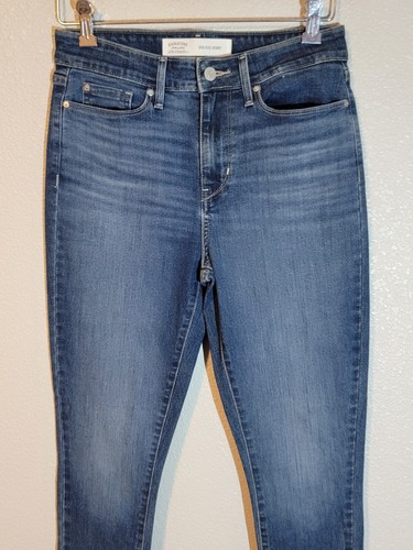 Signature From Levis Jeans Damen Gr. 28x29 Skinny High Rise Stretch Denim Blau - Bild 4 von 10