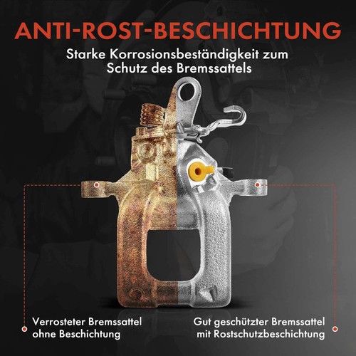 2x Bremssattel Hinten Links Rechts für VW Golf 4 Polo Audi A3 TT Seat Leon Skoda - Bild 10 von 10