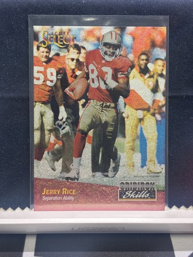 Jerry Rice 1993 Pinnacle Score Select Gridiron Skills #7 of 10 49ers #65656