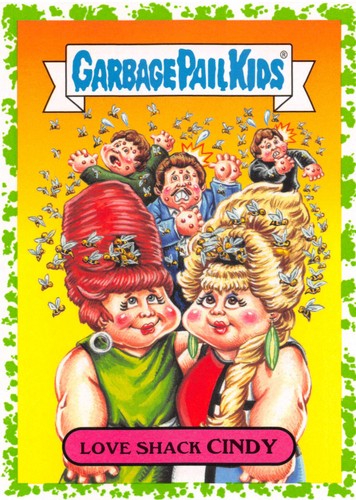 GARBAGE PAIL KIDS 2017 SERIES 2 BATTLE OF THE BANDS PICK-A-CARD GREEN PARALLEL - Picture 208 of 361