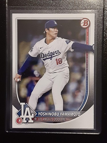 2025 Bowman Los Angeles Dodgers x5 Lot Ohtani Yamamoto Freeman Sasaki RC Mojo - Bild 5 von 6