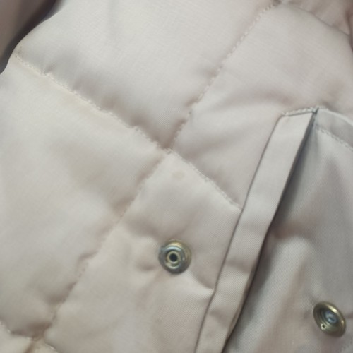 Lakeland Bomberjacke Herren Gr. 42 beige gesteppt Sherpa gefüttert Vintage  - Bild 9 von 11