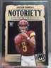 Jayden Daniels Rookie Notoriety 2024 Panini Mosaic #19 Washington  Commanders