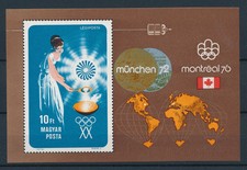 [42479] Hungary 1973 Olympic Games Munich Montreal Souvenir sheet MNH