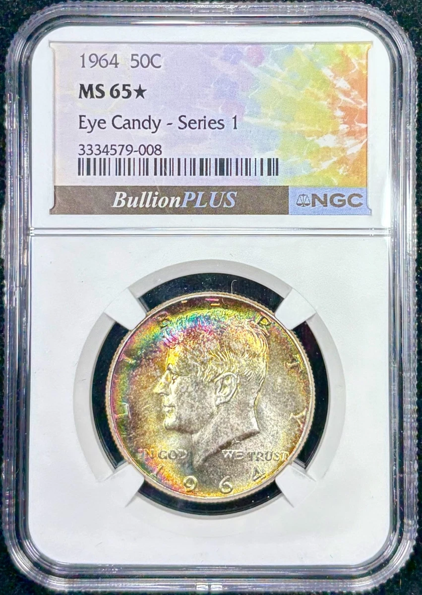 MS 65 Graded 1964 Kennedy US Half Dollars (1964-Now) for sale | eBay
