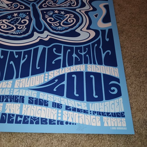 Psychedelic Moody Blues Ltd. Ed. Serigraph, Signed & Numbered, 40th Anniversary - Picture 8 of 11