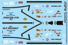 Slixx 7279 The Old Reliable 70 Camaro Dave Strickler waterslide decal