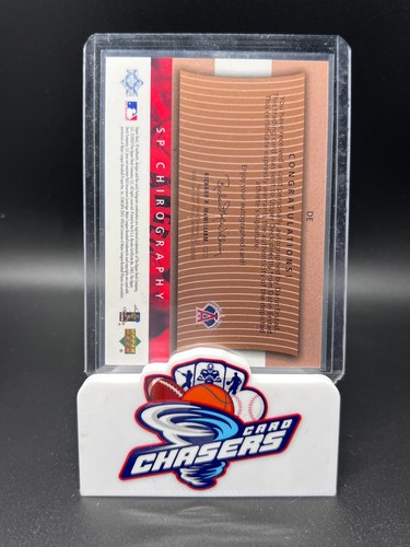 2003 Upper Deck SP Chirography Autograph Inscription Darin Erstad #'d /100 - Picture 2 of 2