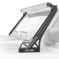 DV8 Offroad A-Pillar Bolt-On Mounted Rail System for Gladiator JT Wrangler JL