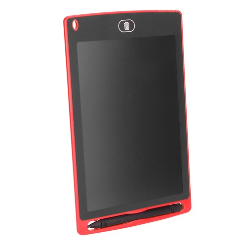 Red 8.5in LCD Writing Tablet Writing Pad Board Drawing Display Board For Ki IDM