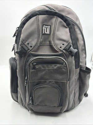 Ful Tennman Laptop Backpack, 17-Inch Sleeve, Titanium