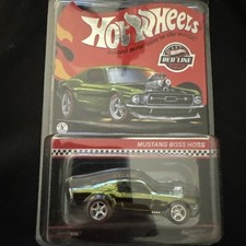 Hot Wheels RLC Mustang Boss Hoss 1:64 Car - Green (HGW16) 17877 / 30000