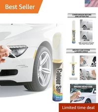 Fast-Drying Car Scratch Remover Pen - Enamel Touch-Up Paint for Metal