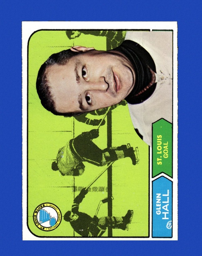 1968-69 Topps Set-Break #111 Glenn Hall NR-MINT *GMCARDS*