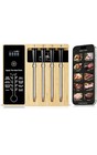 Wireless Meat Thermometer for Grilling 4 Probes, Remote Bluetooth Digital