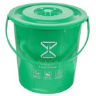  Garbage Can Small Trash with Lid Kitchen Food Waste Bin Compost Container for
